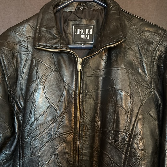 NWOT JUNCTION WEST LADIES LEATHER JACKET - Picture 2 of 10